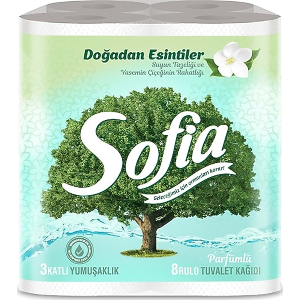 SOFİA TUVALET KAĞIDI 8Lİ