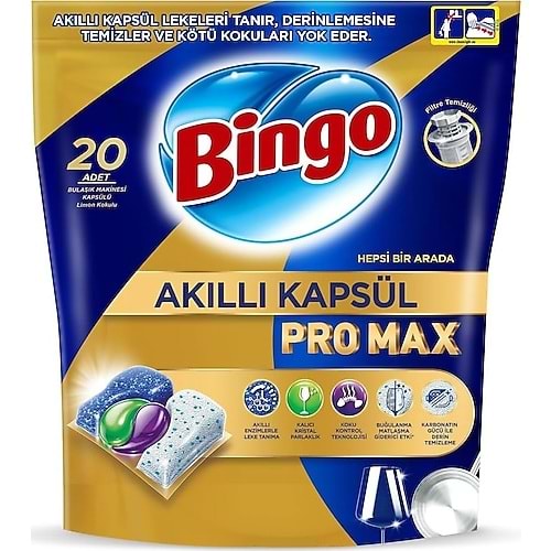 BİNGO AKILLI KAPSUL PRO MX 20 Lİ