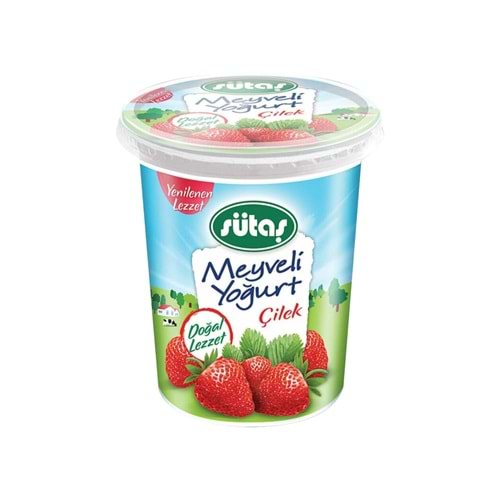 SÜTAŞ ÇİLEKLİ YOĞURT 475G