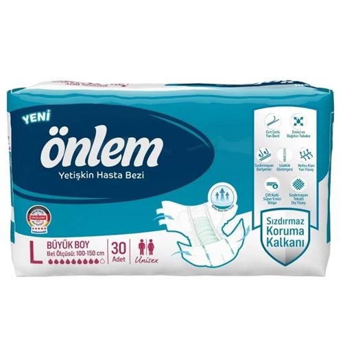 ÖNLEM HASTA BEZİ L 30 ADET