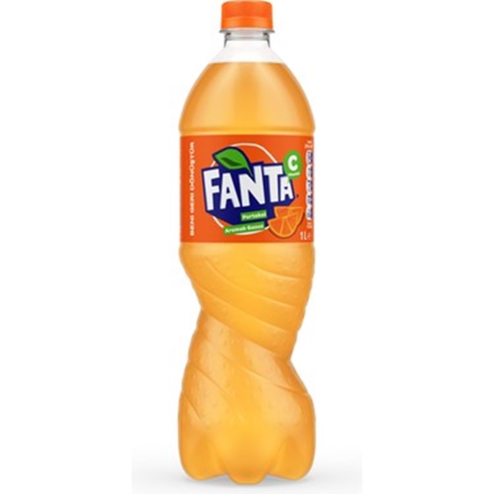 FANTA PORTAKALLI GAZOZ 1L