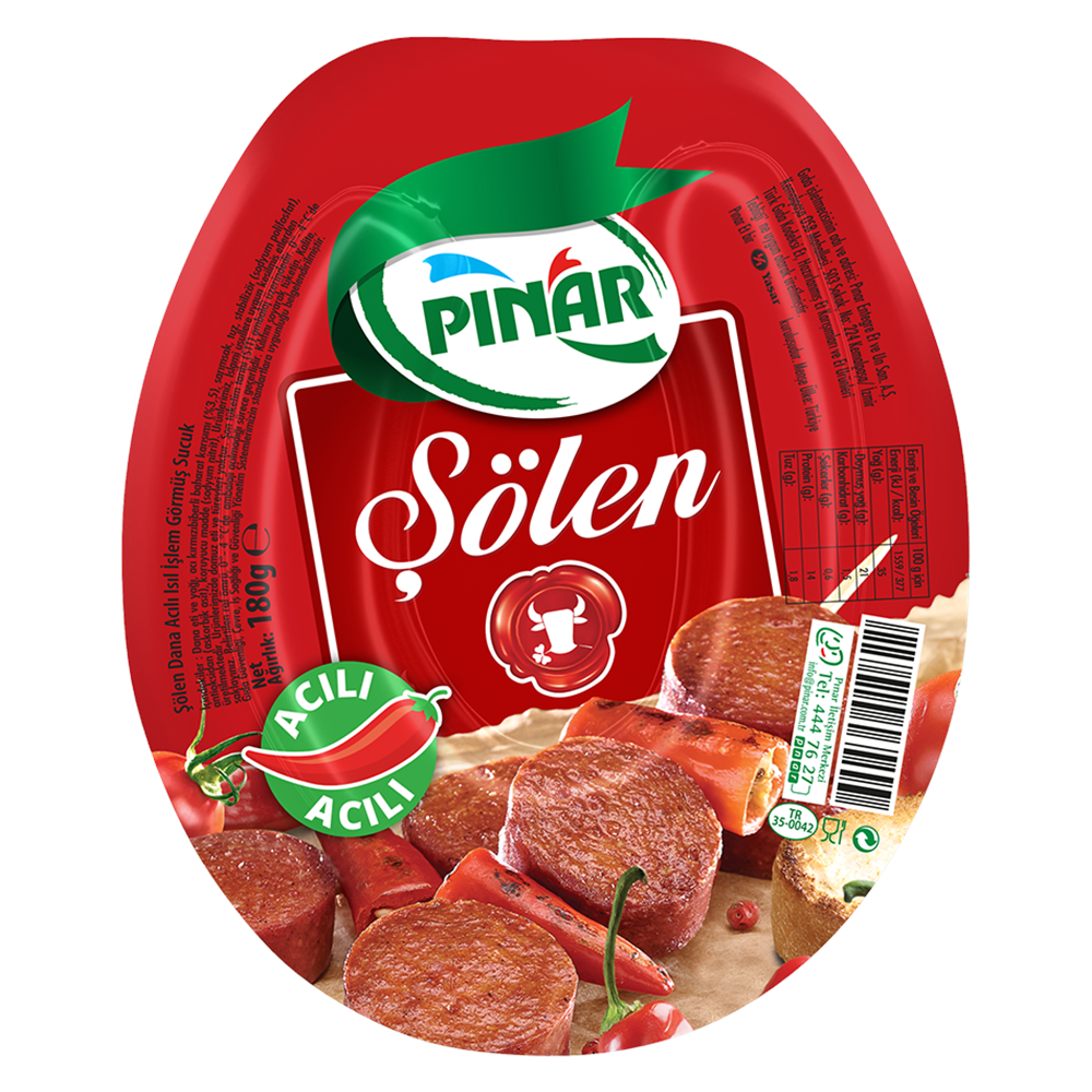 PINAR ŞÖLEN ACILI 180 G