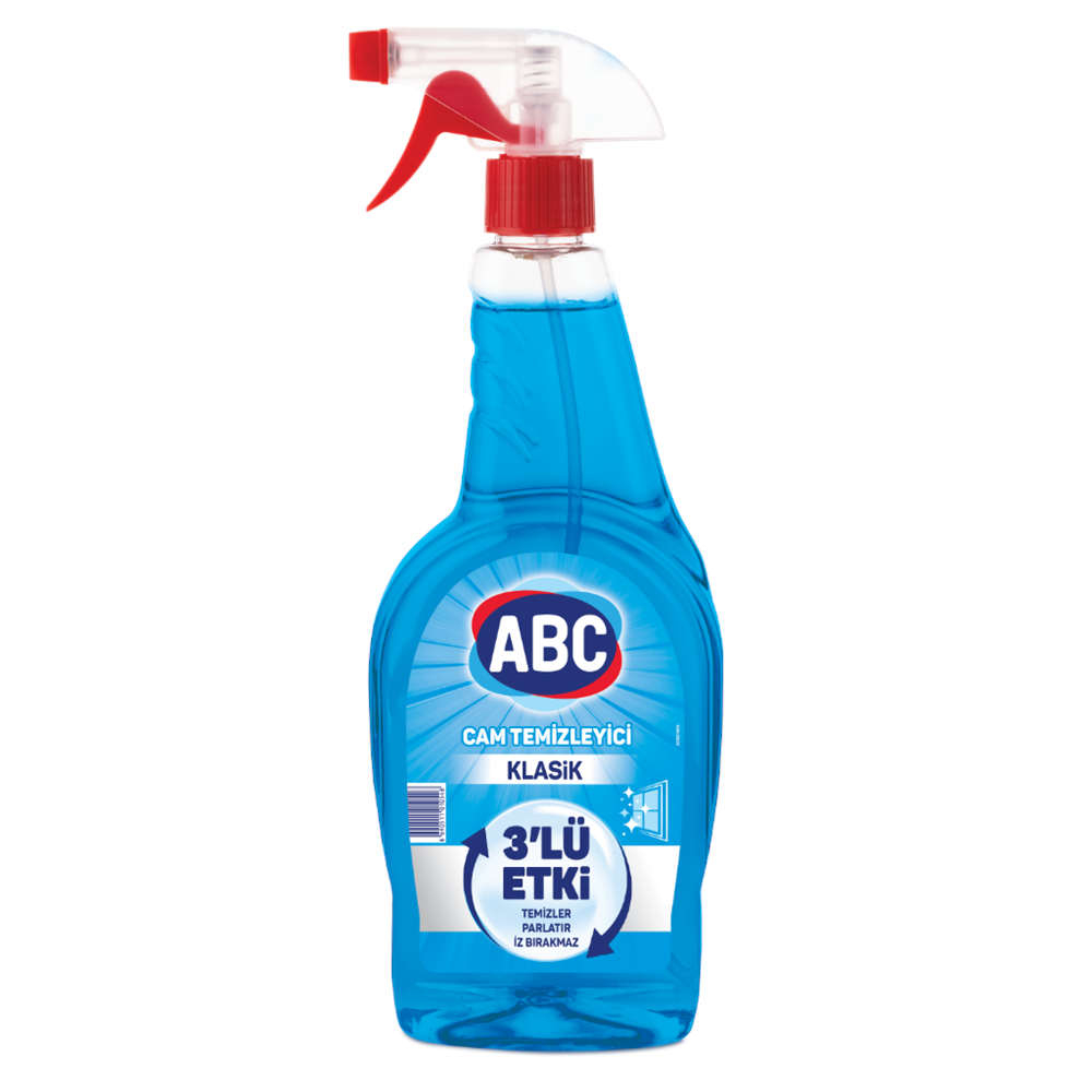 ABC CAM TEMİZLEYİCİ KLASİK 3LÜK ETKİ