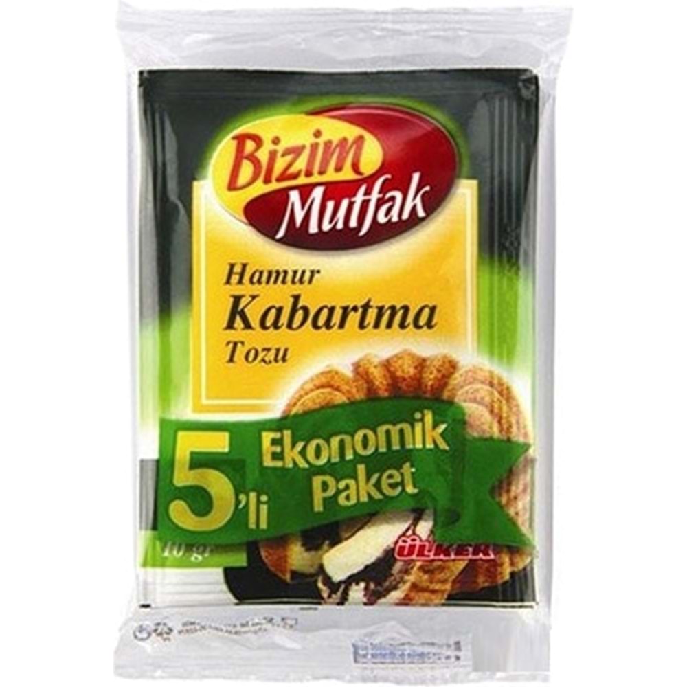 BİZİM HAMUR KABARTMA TOZU 5Lİ