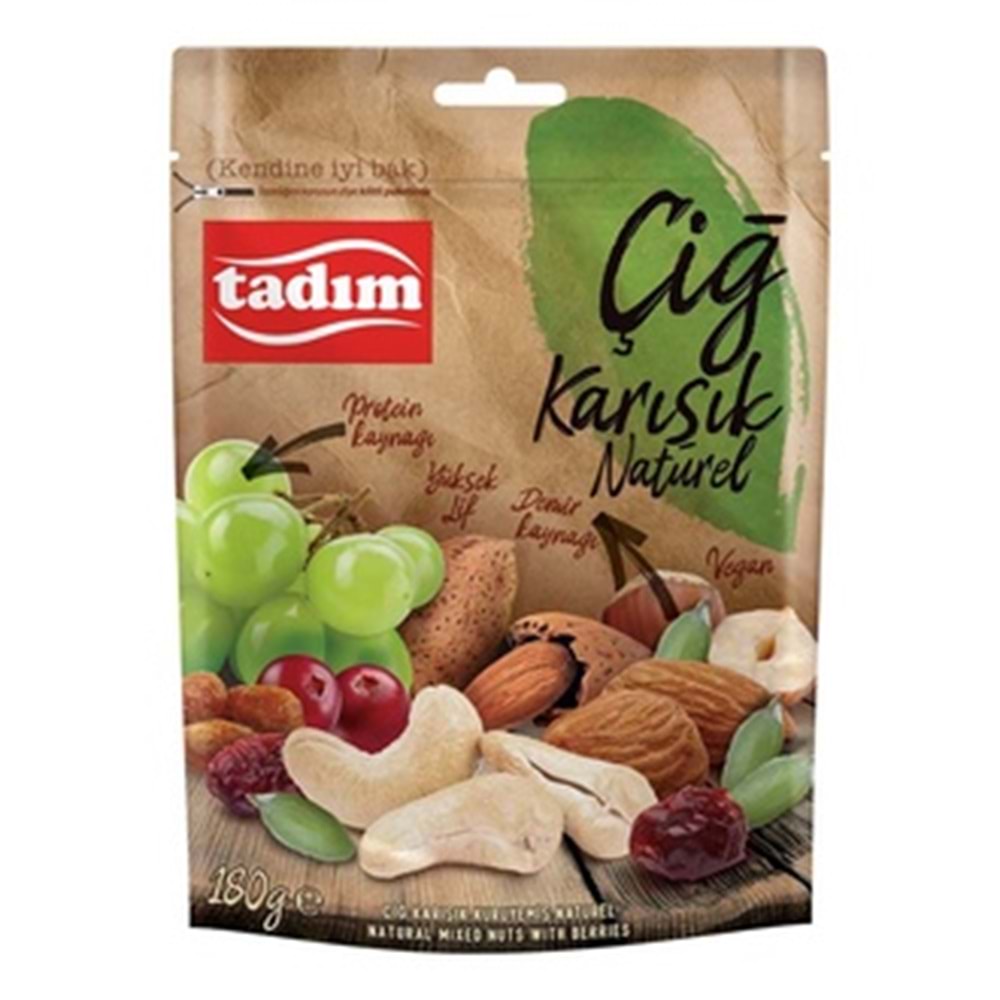 TADIM ÇİĞ KARIŞIK 180 GR