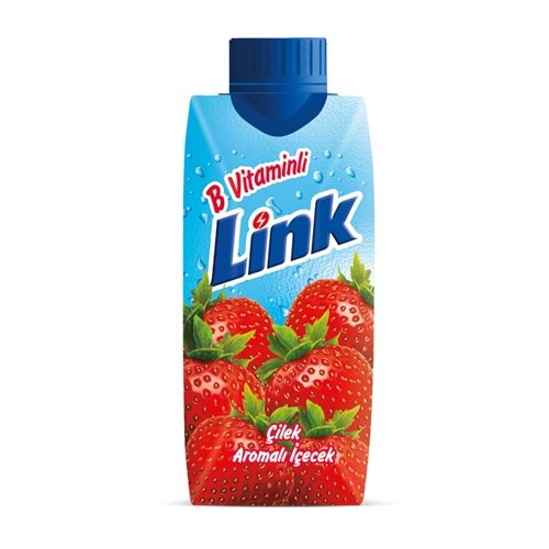 LİNK ÇİLEK AROMALI 310 ML