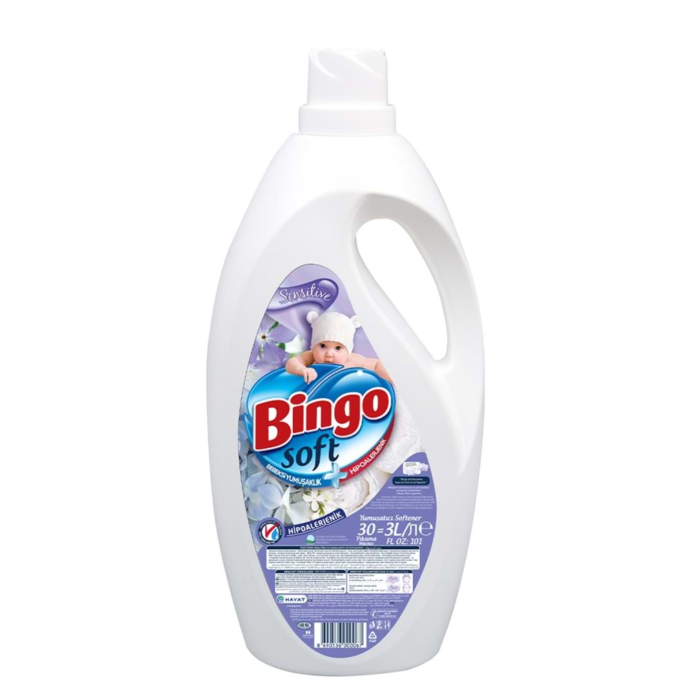 BİNGO SOFT HİPORALERJENİK 3L