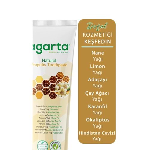 AGARTA PROPOLİS DİŞ MACUNU 100G