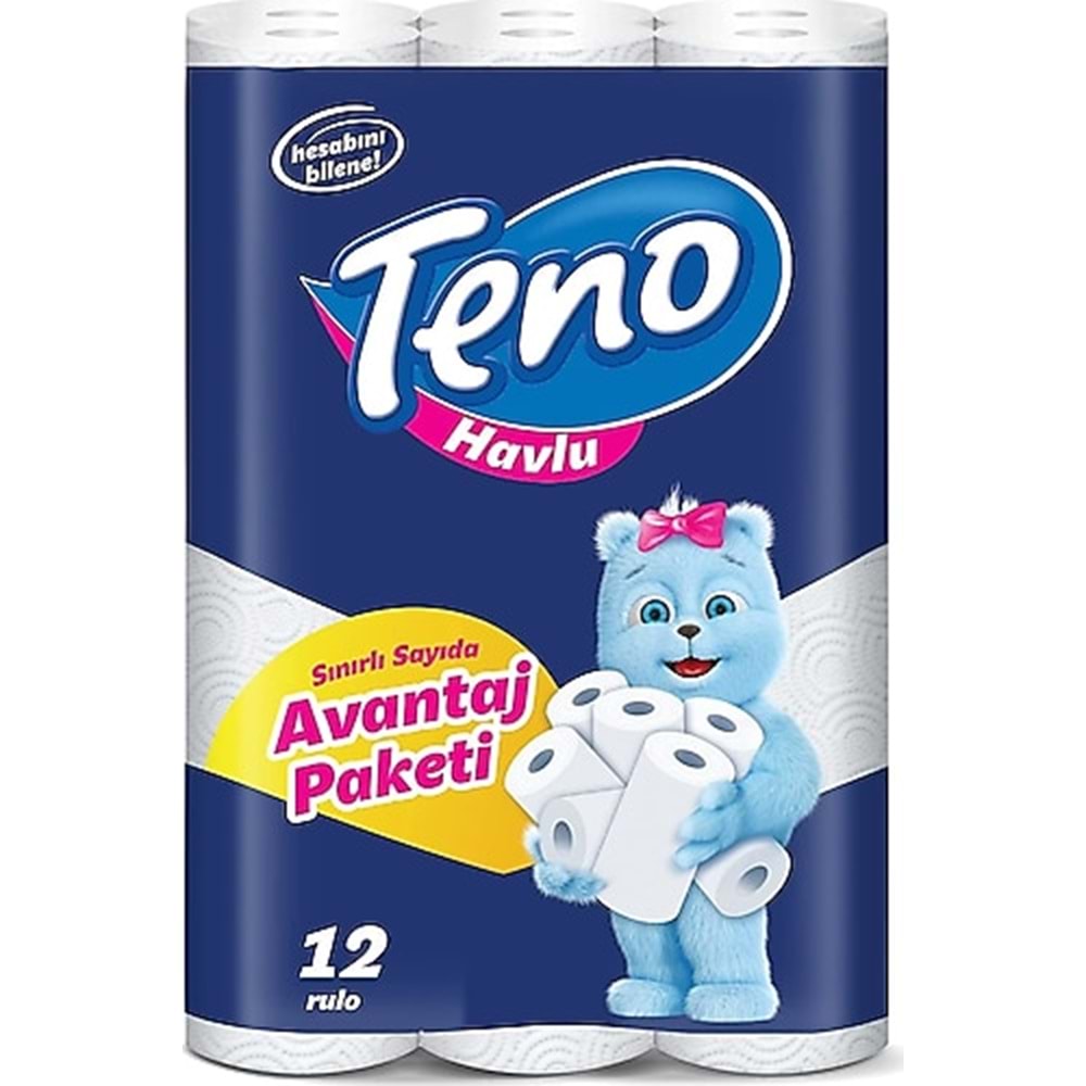 TENO KAĞIT HAVLU 12Lİ