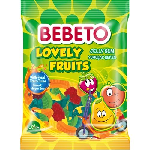 BEBETO ŞİRİN MEYVELER 80 GR