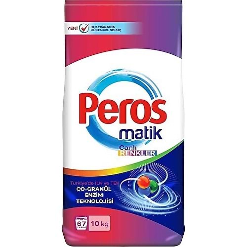 PEROS MATİK CANLI RENKLER 10KG