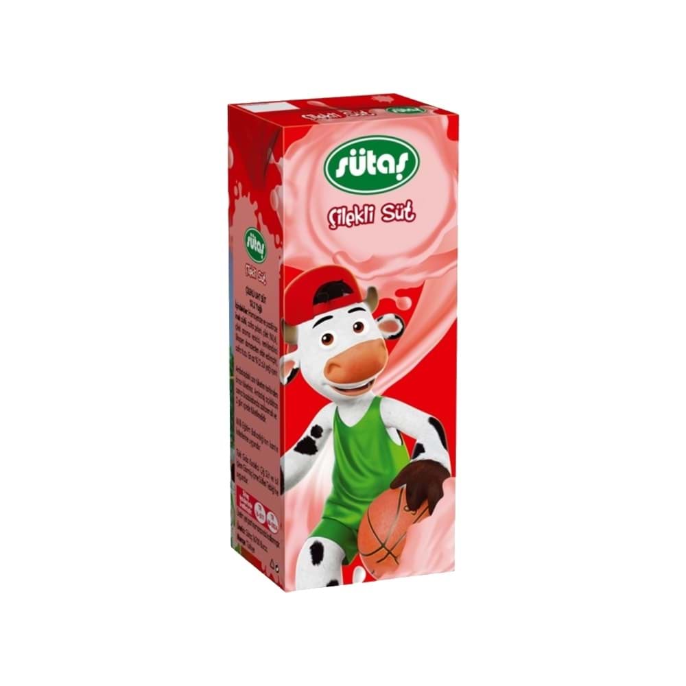 SÜTAŞ ÇİLEKLİ SÜT 180ML