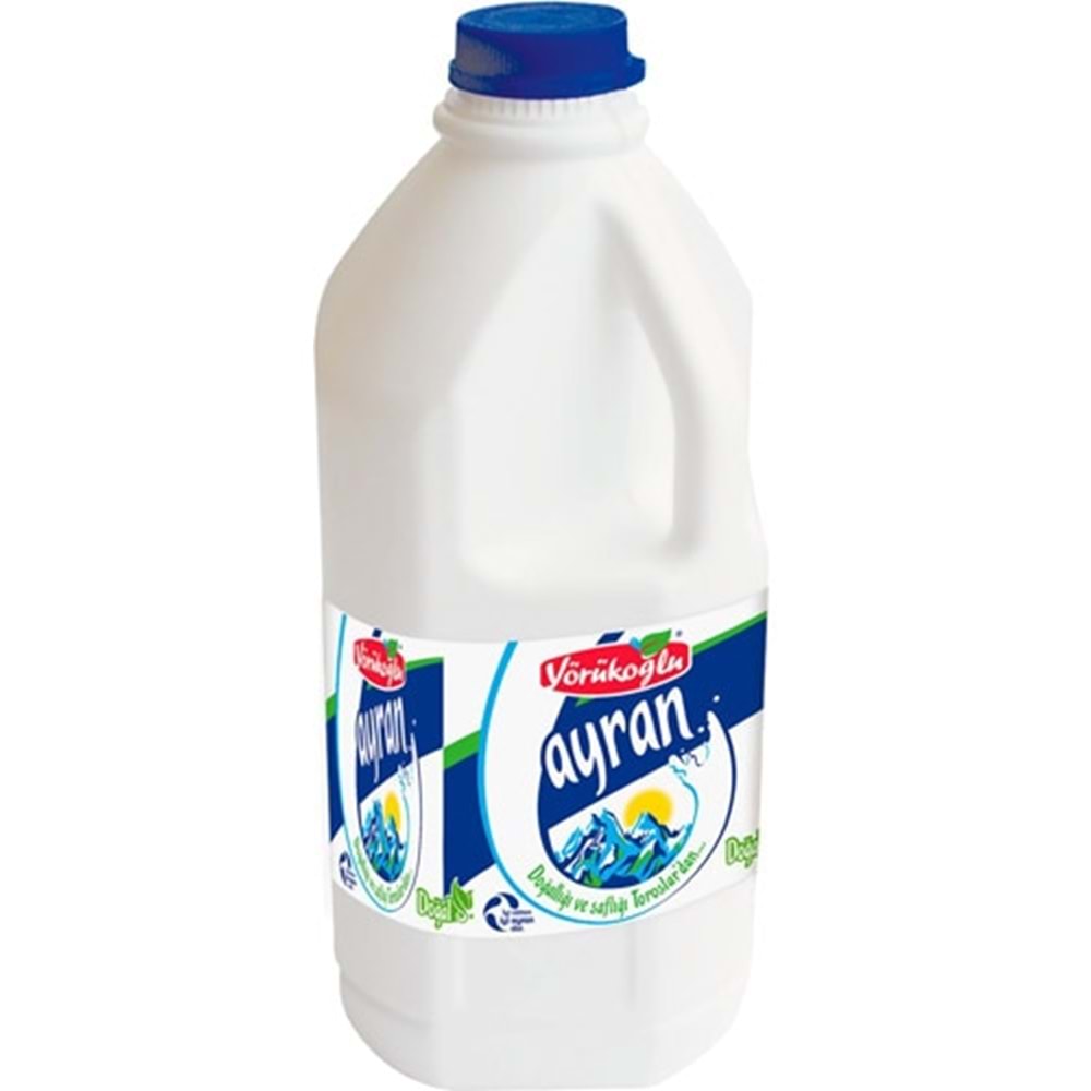 YÖRÜKOĞLU AYRAN PET ŞİŞE 2 LT
