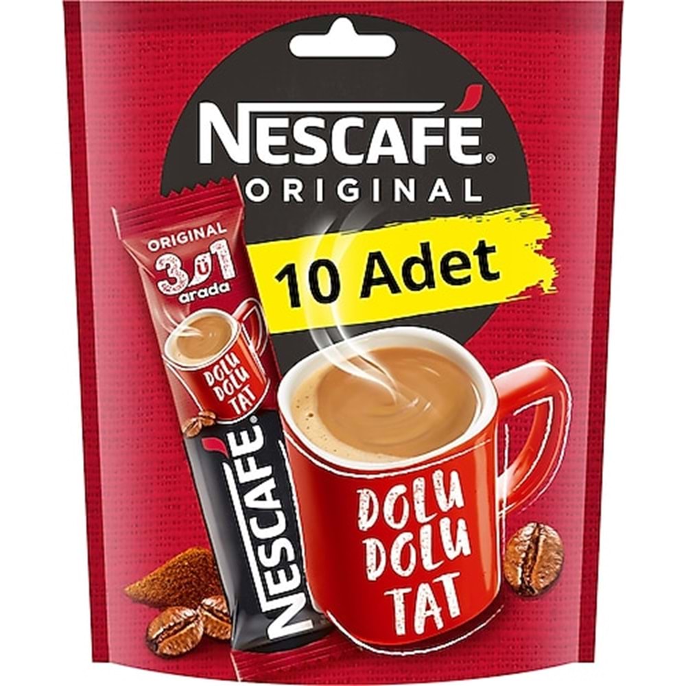NESCAFE 3Ü1 ARADA 10LU