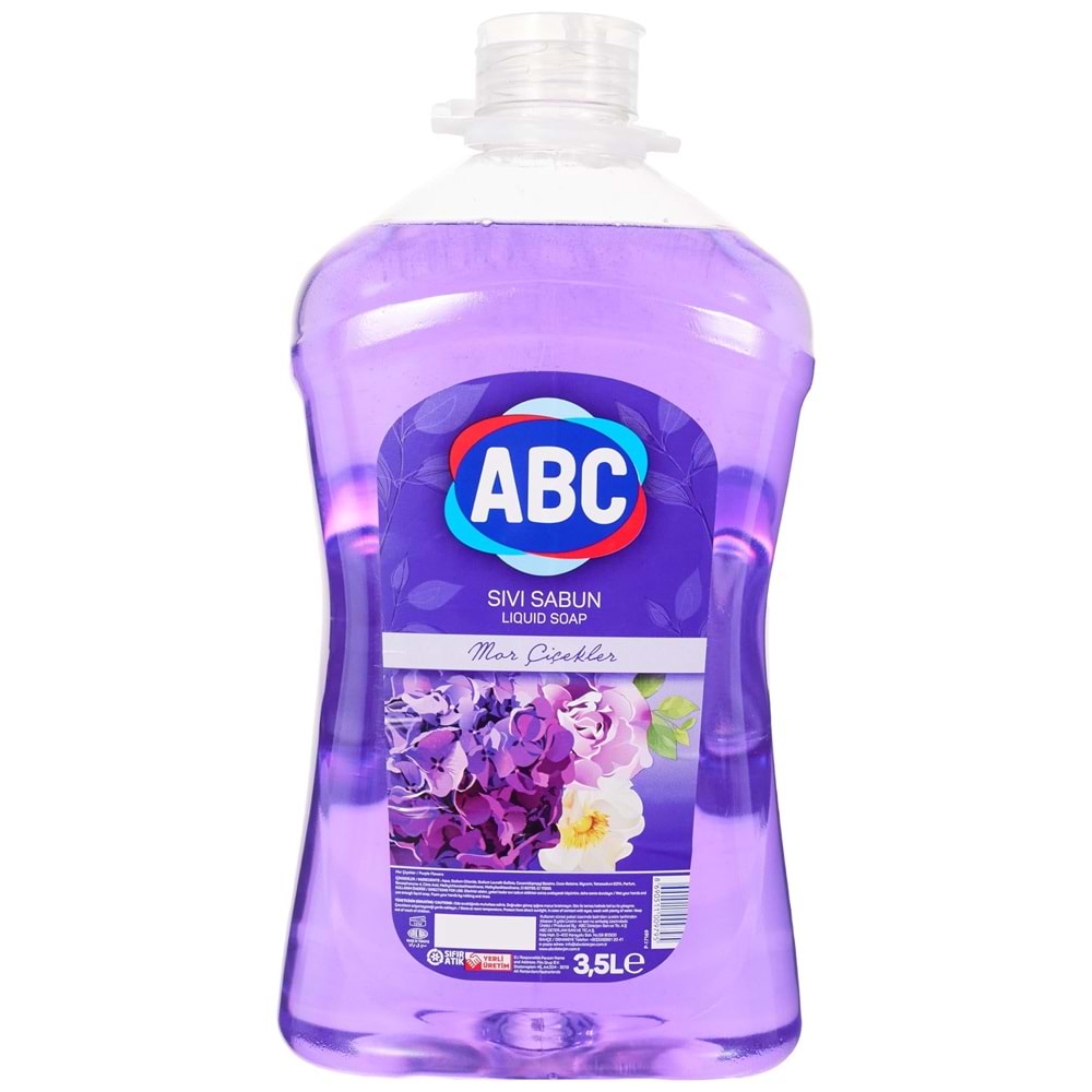 ABC SIVI SABUN MOR ÇİÇEKLER 3L