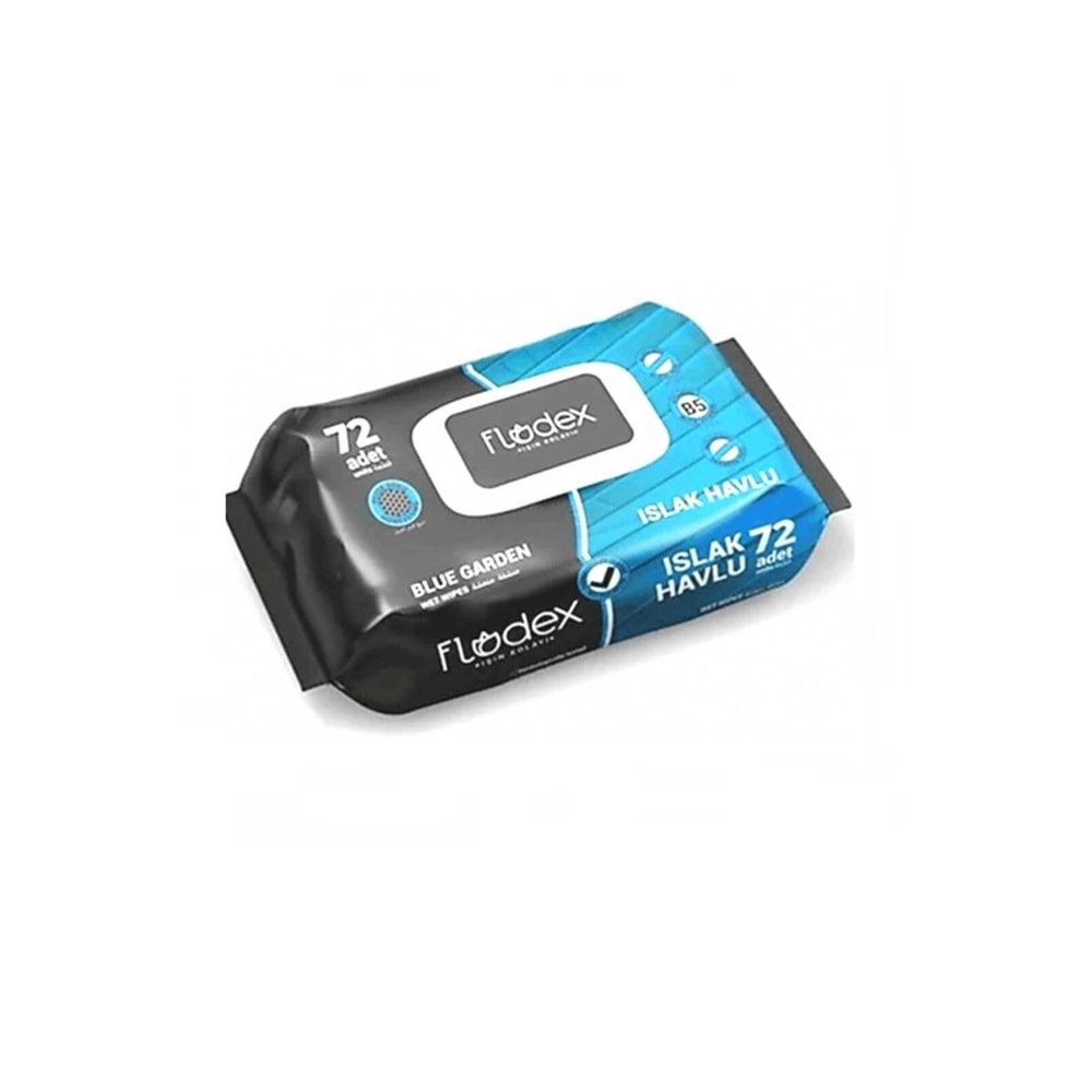 FLODEX BLUE GARDEN ISLAK HAVLU 72li