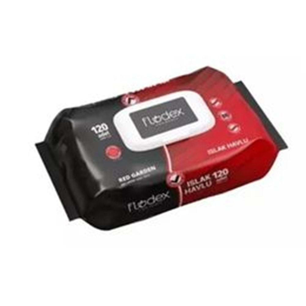 FLODEX ISLAK HAVLU RED GARDEN 120Lİ