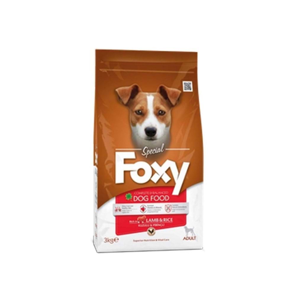 FOXY DOG FOOD 3KG