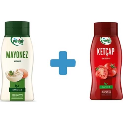 PINAR KETÇAP 420 +MAYONEZ 350 GR SET