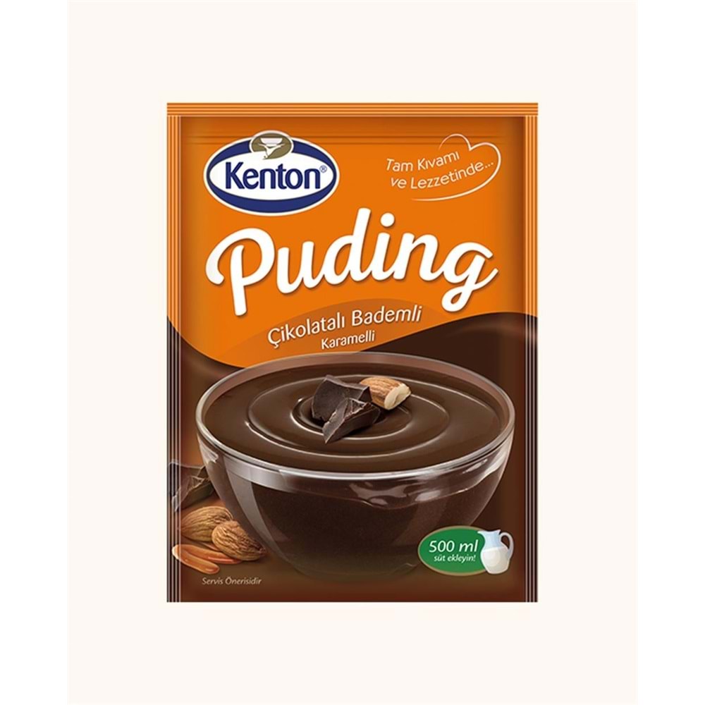 KENTON ÇİKOLATALI BADEMLİ PUDİNG 125GR