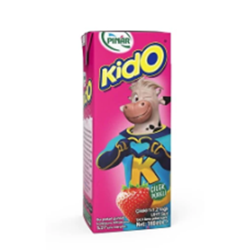 PINAR KİDO ÇİLEKLİ SÜT 180ML