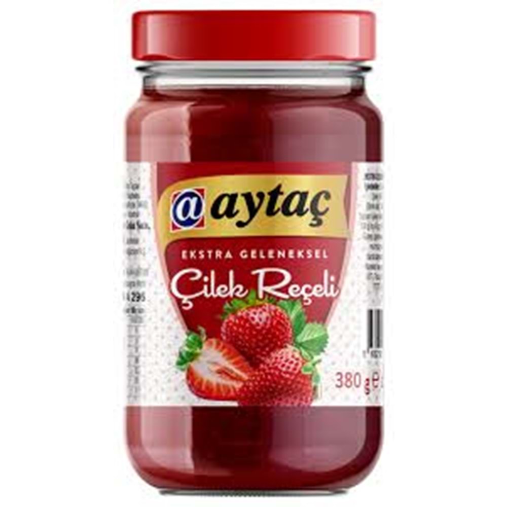AYTAC ÇİLEK REÇELİ 380 G