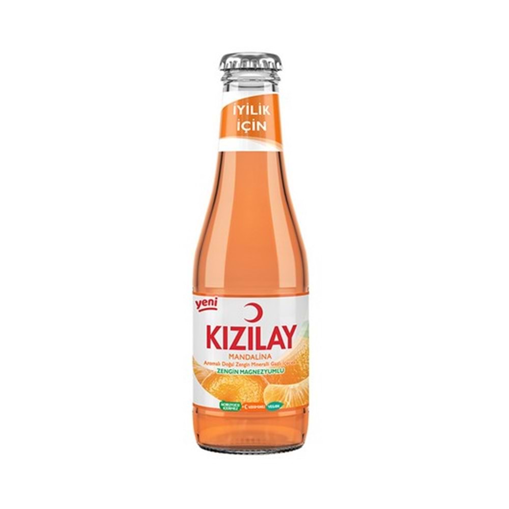 KIZILAY MANDALİNALI SODA 200ML
